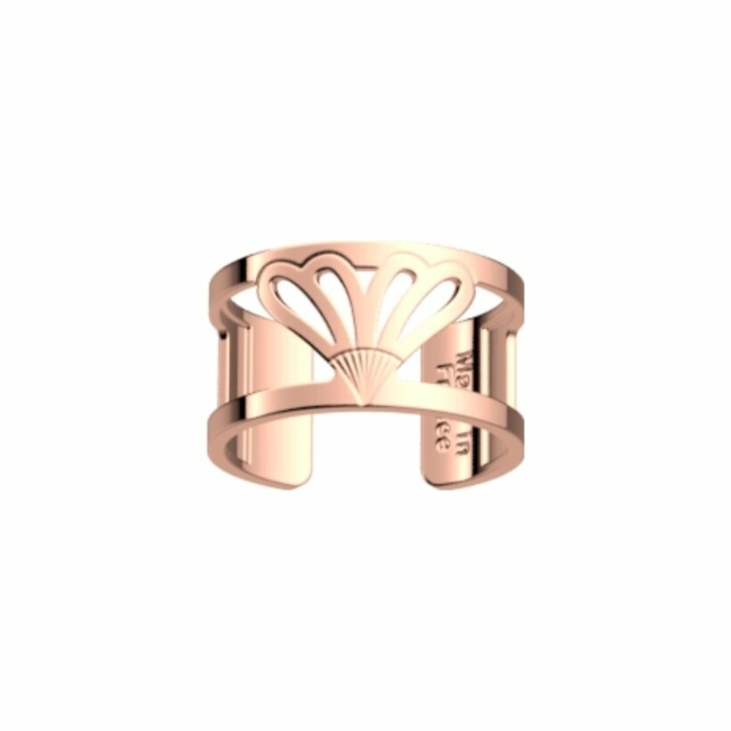 Bague Les Georgettes Les Essentielles Bleuet, finition dorée rose, 12mm, taille L