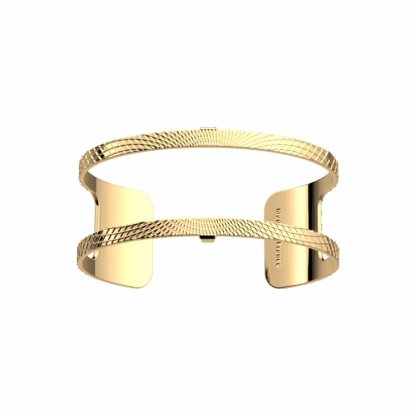 Bracelet Les Georgettes Les Essentielles Pure Rayonnante, finition dorée, 25mm