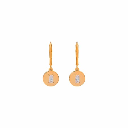 Boucles d'oreilles Saunier Florin en plaqué or