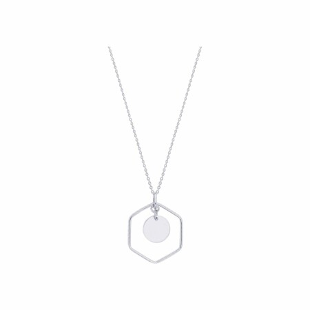 Collier Saunier Epi en argent, taille 45