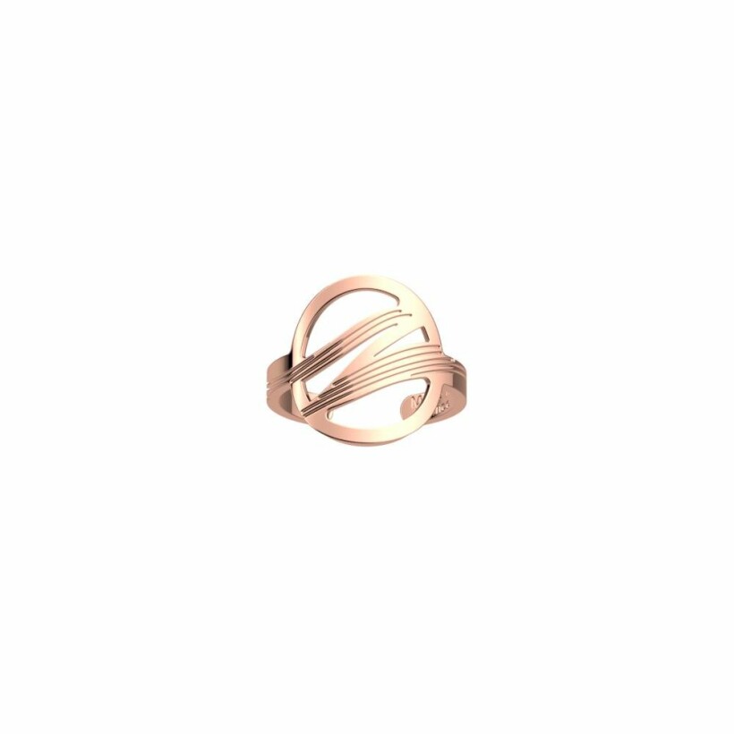 Bague Les Georgettes Les Essentielles vibrations finition dorée rose, taille 60