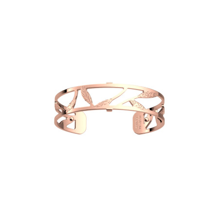 Bracelet manchette Les Georgettes Les Essentielles Epis De Ble finition dorée rose, 14mm