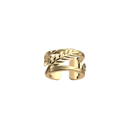 Bague Les Georgettes Les Creatives Laurier finition dorée, taille 54