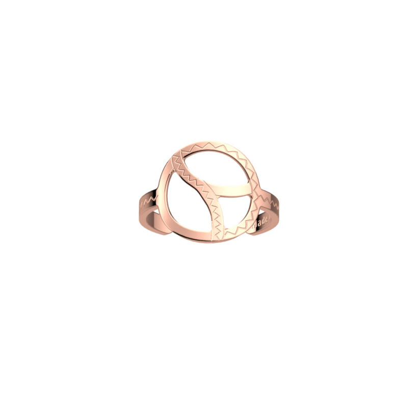 Bague Les Georgettes Essentielles finition dorée rose, taille 52