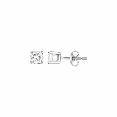 Boucles d'oreilles en argent et oxyde de zirconium