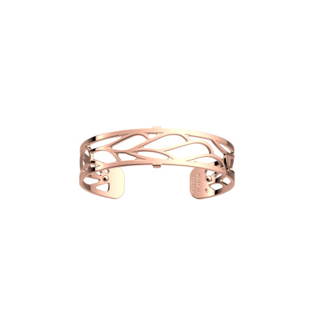 Bracelet chaine Les Georgettes Les Essentielles Phenix, finition dorée rose, 14mm