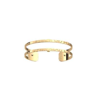 Bracelet chaine Les Georgettes Les Audacieuses Pure Girafe, finition dorée, 14mm