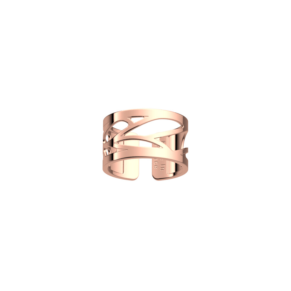 Bague Les Georgettes Les Essentielles Phenix, finition dorée rose, taille 60