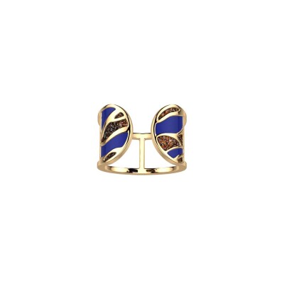 Bague Les Cadettes Tigre, finition dorée, taille 56