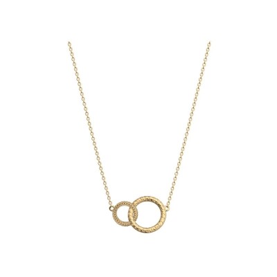 Collier Les Georgettes Icône en laiton finition dorée