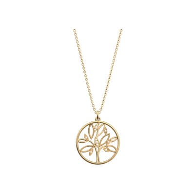 Collier Les Georgettes Arbre de Vie en laiton finition dorée