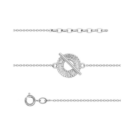 Bracelet Saunier en argent