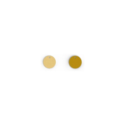 Cuir pour boucles d'oreilles Les Georgettes Solaire / Doré