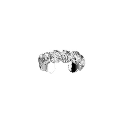 Bague Les Cadettes Pacifique en laiton finition argentée, taille 56