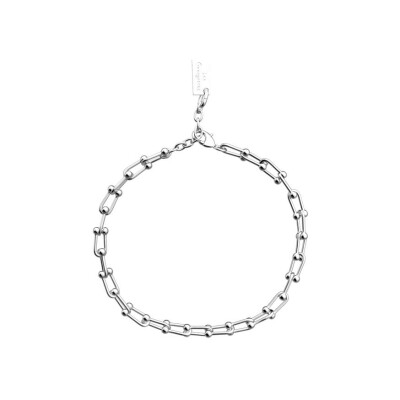 Bracelet Les Georgettes Matelot en laiton finition argentée