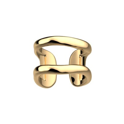 Bague Les Georgettes Pure Organique en laiton finition dorée, taille 58, 12mm