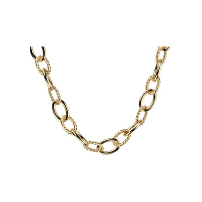 Collier Les Georgettes Cordage en laiton finition dorée