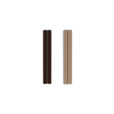 Cuir pour boucles d'oreilles Les Georgettes Marron Glacé / Mocha, 6mm