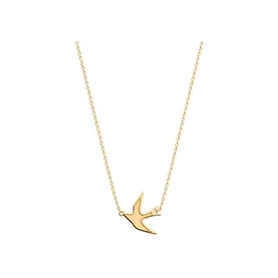 Collier Les Cadettes Envol en laiton finition dorée