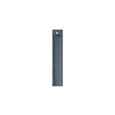 Cuir pour bracelet Les Georgettes Twist Écailles Pétrole, 14mm