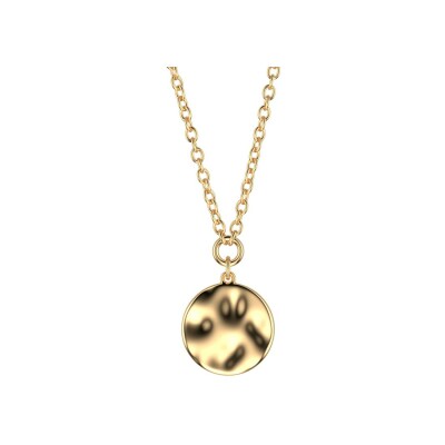 Collier Les Georgettes Favorite en acier doré, 47 cm