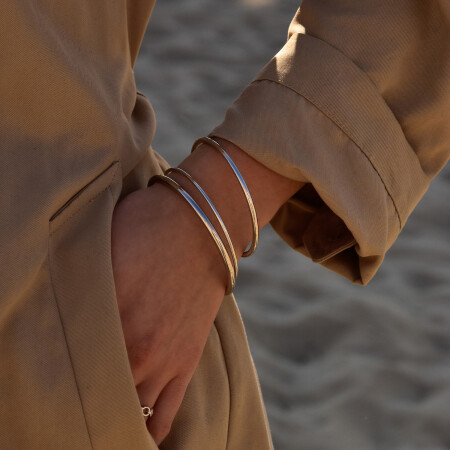 Le bracelet argent charlotte