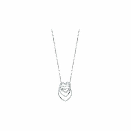 Collier en argent et oxyde de zirconium