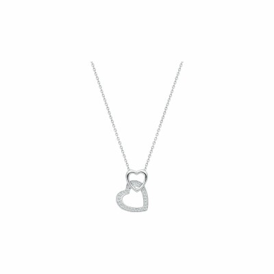 Collier en argent et oxyde de zirconium