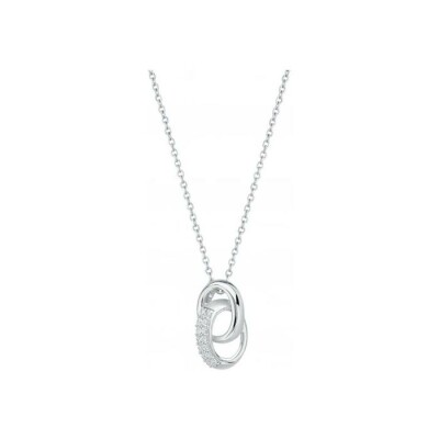 Collier en argent et oxyde de zirconium