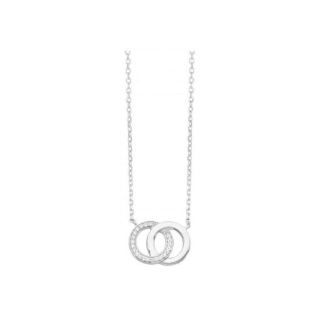 Collier en argent et oxyde de zirconium