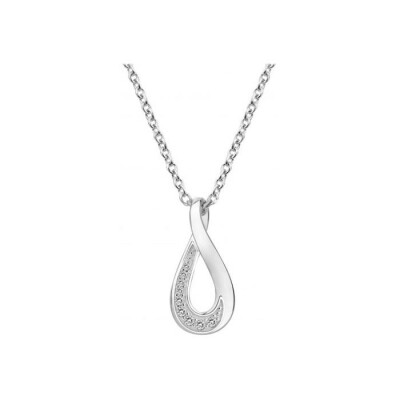 Collier en argent et oxyde de zirconium