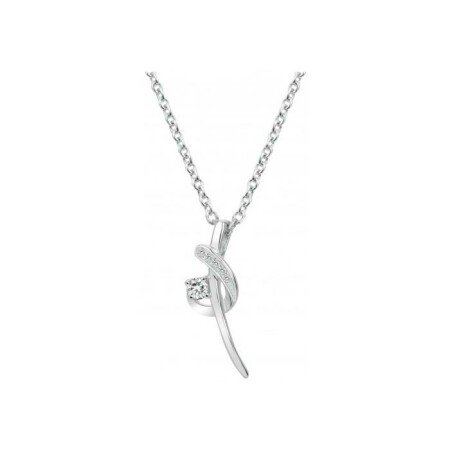 Collier en argent et oxyde de zirconium