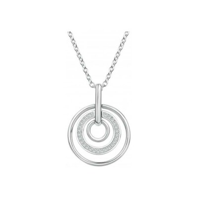 Collier en argent et oxyde de zirconium