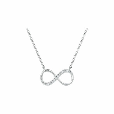 Collier en argent et oxyde de zirconium