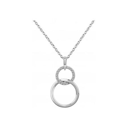 Collier en argent et oxyde de zirconium