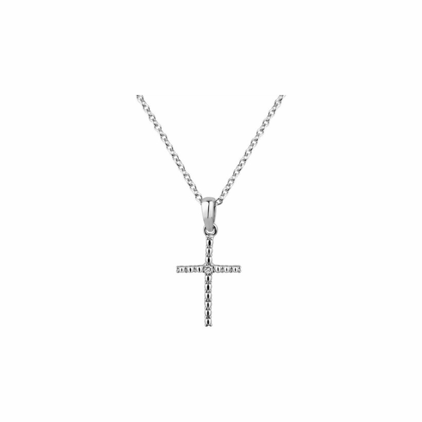 Collier en argent et diamant