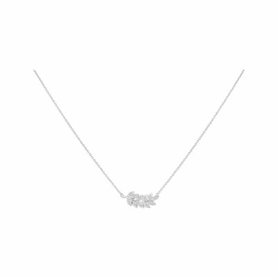 Collier en argent et oxyde de zirconium