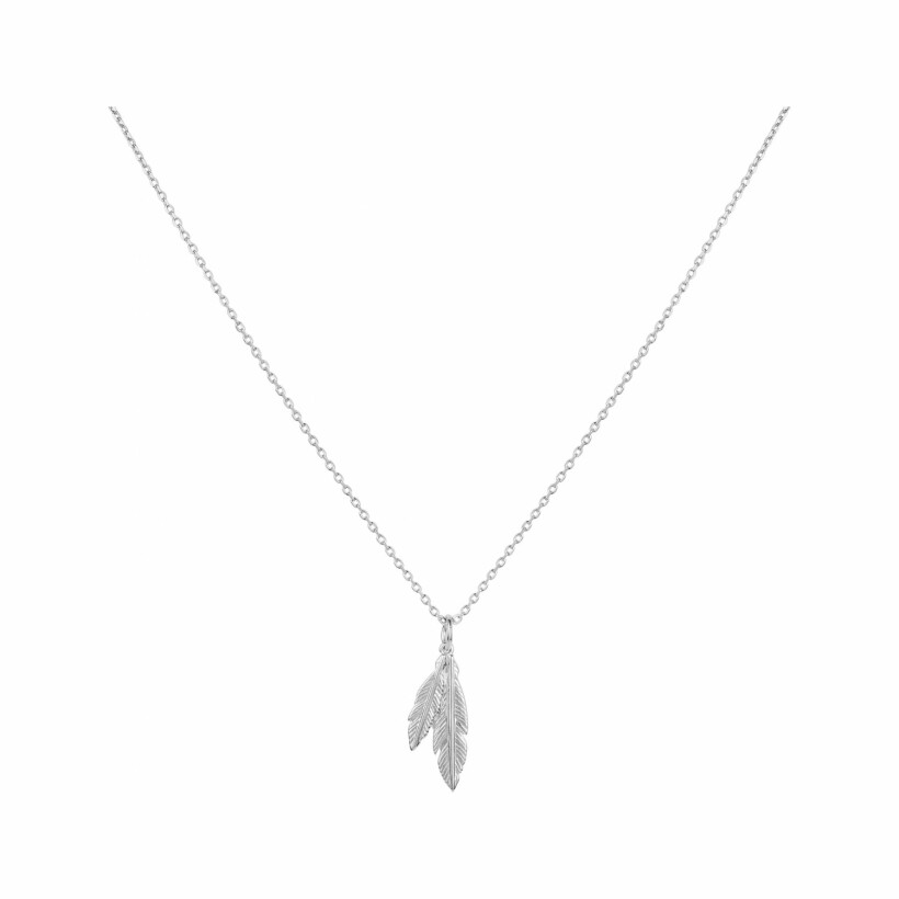 Collier mono-motif en argent