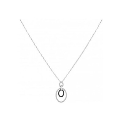 Collier en argent et oxyde de zirconium