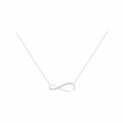 Collier en argent et oxyde de zirconium