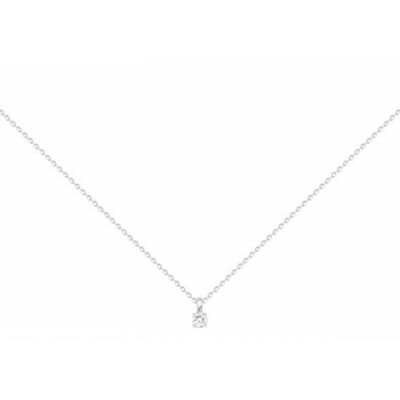 Collier en argent et oxyde de zirconium