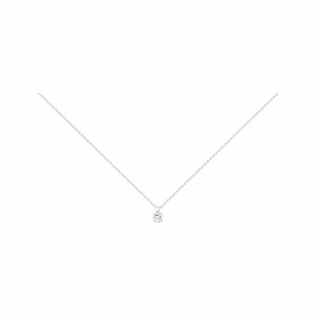 Collier en argent et oxyde de zirconium