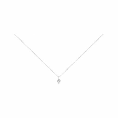 Collier en argent et oxyde de zirconium