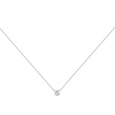 Collier en argent et oxyde de zirconium