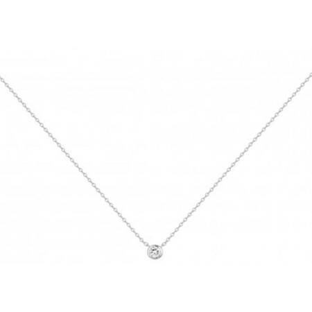 Collier en argent et oxyde de zirconium