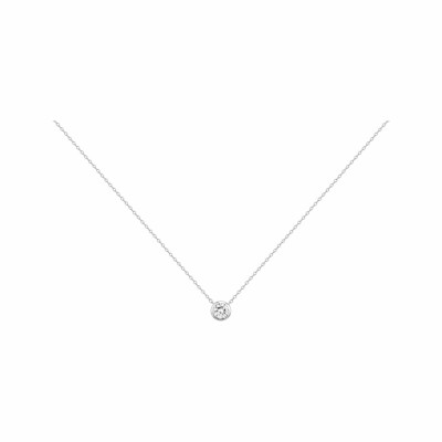 Collier en argent et oxyde de zirconium