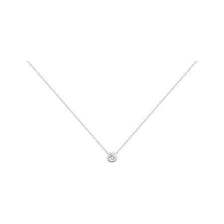 Collier en argent et oxyde de zirconium