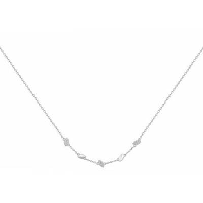 Collier en argent et oxyde de zirconium