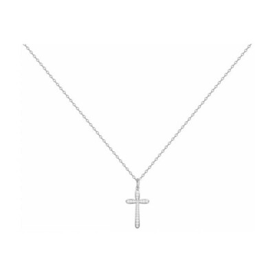 Collier en argent et oxyde de zirconium