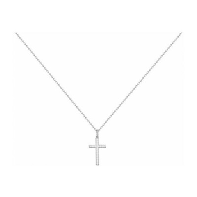 Collier en argent et oxyde de zirconium